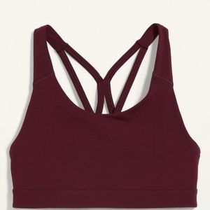 Old Navy Women's Medium Support PowerPress Strappy Sports Bra